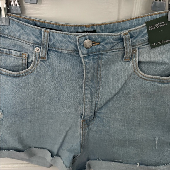NWT Wild Fable Light Blue Jean Shorts - Picture 5 of 5